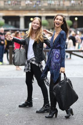 Street Style, Spring Summer 2015, London Fashion Week, London, Britain - 14 Sep 2014