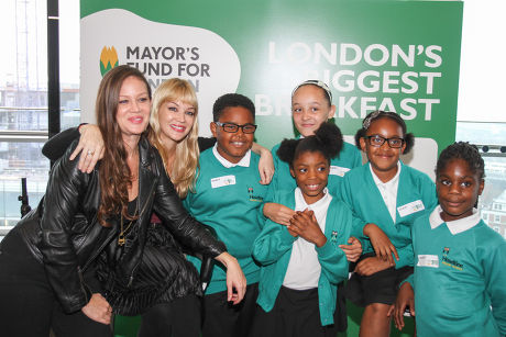 Mayor's Fund for London and Magic 105.4 live radio breakfast show to promote London's Biggest Breakfast, City Hall, London, Britain - 18 Sep 2014