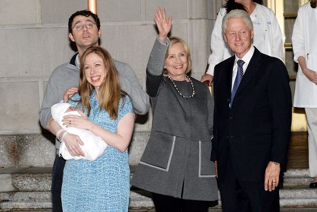 Chelsea Clinton leaves Lenox Hill Hospital, New York, America - 29 Sep 2014