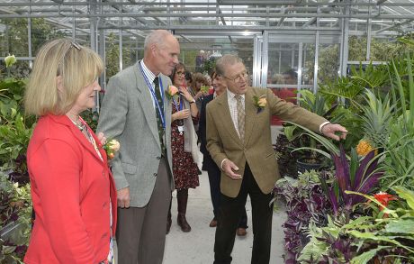 Edward Fox opens new greenhouses at the Kingston Maurward Horticultral College, Dorset, Britain - 29 Sep 2014