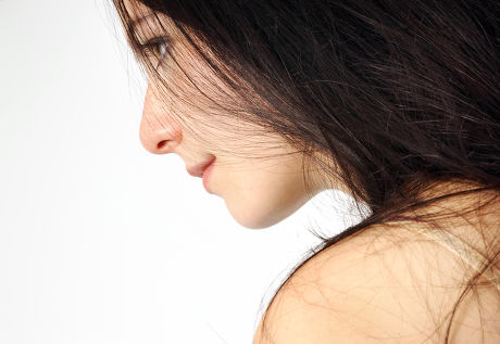 Model Released Left Profile View Young Editorial Stock Photo - Stock ...