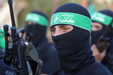 Members Ezzedin Alqassam Brigades Take Part Editorial Stock Photo ...