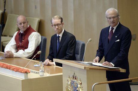 Opening of the Parliamentary Session, Stockholm, Sweden - 30 Sep 2014