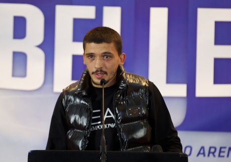 Tony Bellew v Nathan Cleverly boxing press conference, Britain - 1 Oct 2014