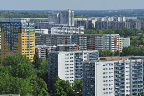 Plattenbau Housing Estate Marzahn Berlin Germany Editorial Stock Photo ...