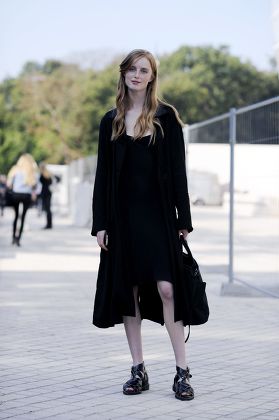 Street Style, Spring Summer 2015, Paris Fashion Week, France - 01 Oct 2014