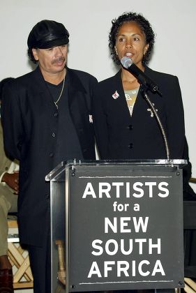 A PRESS CONFERENCE TO ANNOUNCE 'THE SHAMAN TOUR' FOR ANSA AIDS FUND, LOS ANGELES, AMERICA - 05 JUN 2003