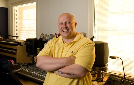 Richard Stannard record producer and label owner at his home, Brighton, Susex, Britain - 15 Oct 2009