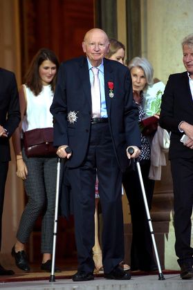 Gilles Jacob receives the French Legion of Honour award, Paris, France - 10 Oct 2014