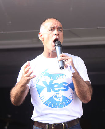 'Hope Over Fear' rally at George Square, Glasgow, Scotland, Britain - 12 Oct 2014