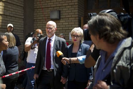 Oscar Pistorius murder trial at Pretoria High Court, Pretoria, South Africa - 21 Oct 2014