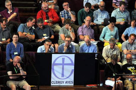 Audience Church England General Synod Central Editorial Stock Photo ...