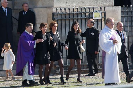 Christophe De Margerie funeral at the Saint Sulpice Church in Paris, France - 27 Oct 2014