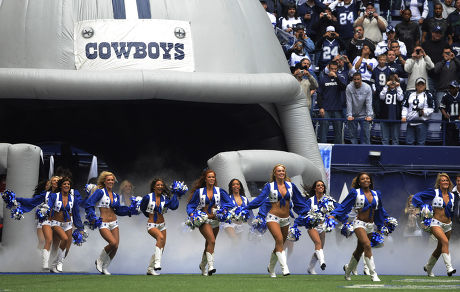 Dallas Cowboy Cheerleaders Editorial Stock Photo - Stock Image