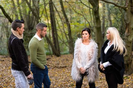 'The Only Way is Essex' cast filming, Britain - 28 Oct 2014