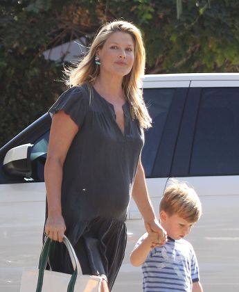 Ali Larter and son Theodore out and about, Los Angeles, America - 30 Oct 2014