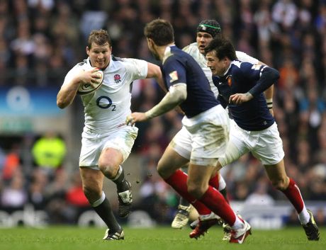 England v France, RBS 6 Nations Rugby Union Match, Twickenham, London, Britain - 26 Feb 2011