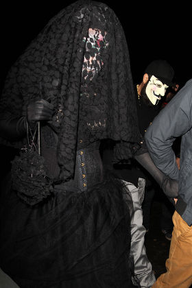 Jonathan Ross's Halloween Party, London, Britain - 31 Oct 2014