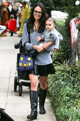 Jordana Brewster out and about, Los Angeles, America - 31 Oct 2014