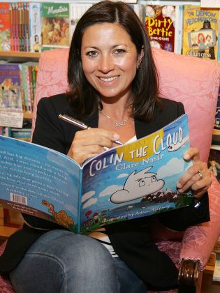 Clare Nasir promoting her 'Colin the Cloud' book, Ringwood, Hampshire, Britain - 02 Nov 2014