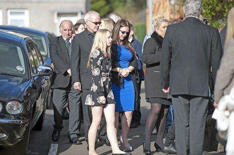 Funeral of Alvin Stardust held at St Thomas Church, Swansea, Wales, Britain - 05 Nov 2014