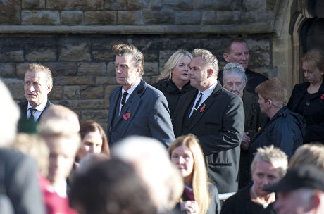 Funeral of Alvin Stardust held at St Thomas Church, Swansea, Wales, Britain - 05 Nov 2014
