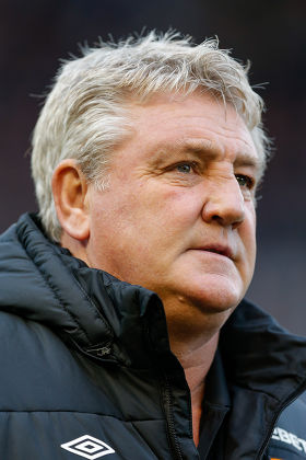 Hull City Manager Steve Bruce Looks Editorial Stock Photo - Stock Image