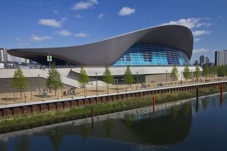 London Aquatics Centre World Class Olympic Editorial Stock Photo ...