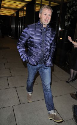 Roman Abramovich out and about, London, Britain - 17 Nov 2014