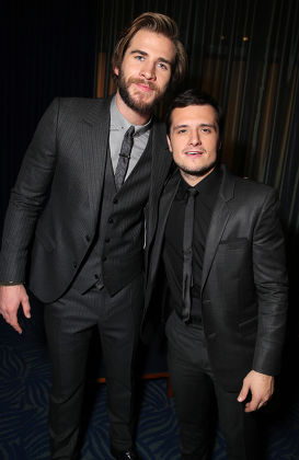 Liam Hemsworth Josh Hutcherson Editorial Stock Photo - Stock Image ...