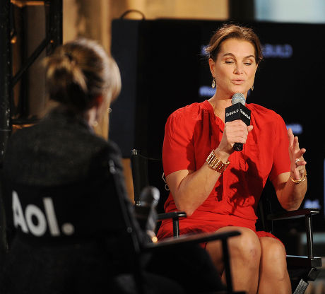 Brooke Shields Q&A at AOL Build Speaker Series, New York, America - 18 Nov 2014