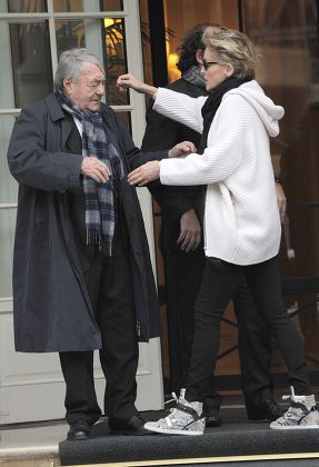 Sharon Stone out and about, Paris, France - 20 Nov 2014