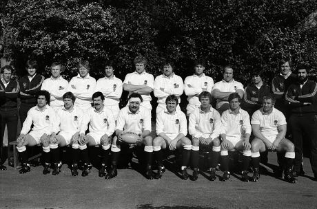 Rugby Union 1981 Five Nations Championship Editorial Stock Photo