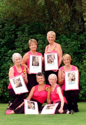 Rylstone Wi Ladies Launch 2004 Calendar Editorial Stock Photo - Stock 