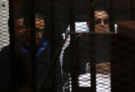 Hosni Mubarak trial, Cairo, Egypt - 29 Nov 2014