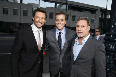 Hugh Jackman Patrick Whitesell Alan Nierob Editorial Stock Photo ...