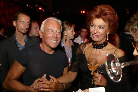 Giorgio Armani Sophia Loren Editorial Stock Photo - Stock Image |  Shutterstock