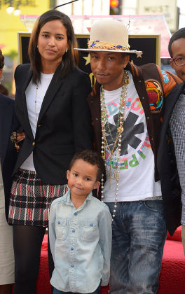 Pharrell Williams Wife Helen Lasichanh Son Editorial Stock Photo - Stock  Image