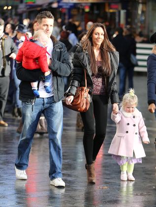 Michelle Heaton out and about, London, Britain - 07 Dec 2014