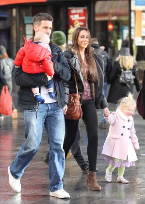 Michelle Heaton out and about, London, Britain - 07 Dec 2014