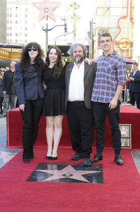 Peter Jackson honored with star on the Hollywood Walk of Fame, Los Angeles, America - 08 Dec 2014