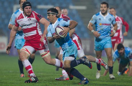 Zebre v Gloucester, European Rugby Challenge Cup Pool 5, Stadio XXV Aprile, Parma, Italy - 13 Dec 2014