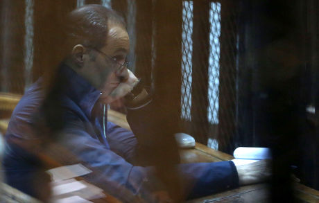 Gamal And Alaa Mubarak trial, Cairo, Egypt - 17 Dec 2014