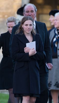The Funeral of Sarah Staples at the Church of St Peter & St Paul, Great Somerford, Wiltshire, Britain - 19 Dec 2014
