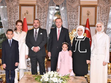 King Mohammed VI of Morocco visits Istanbul, Turkey - 27 Dec 2014
