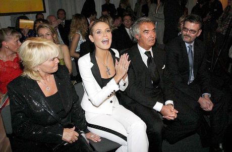 Heidi Klum Flavio Briatore Editorial Stock Photo - Stock Image