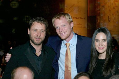 Russell Crowe Paul Bettany Jennifer Connelly Editorial Stock Photo ...