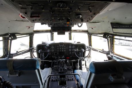 Cockpit Guppy Supersized Freighter Aircraft Bruntingthorpe Editorial ...