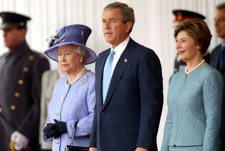 George W Bush Inspecting Guard Honour Editorial Stock Photo - Stock ...
