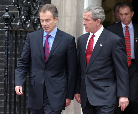 George W Bush Tony Blair Editorial Stock Photo - Stock Image | Shutterstock
